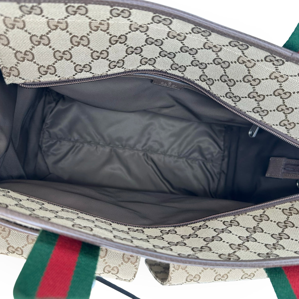 GUCCI: GG Canvas Large Convertible Changing Bag