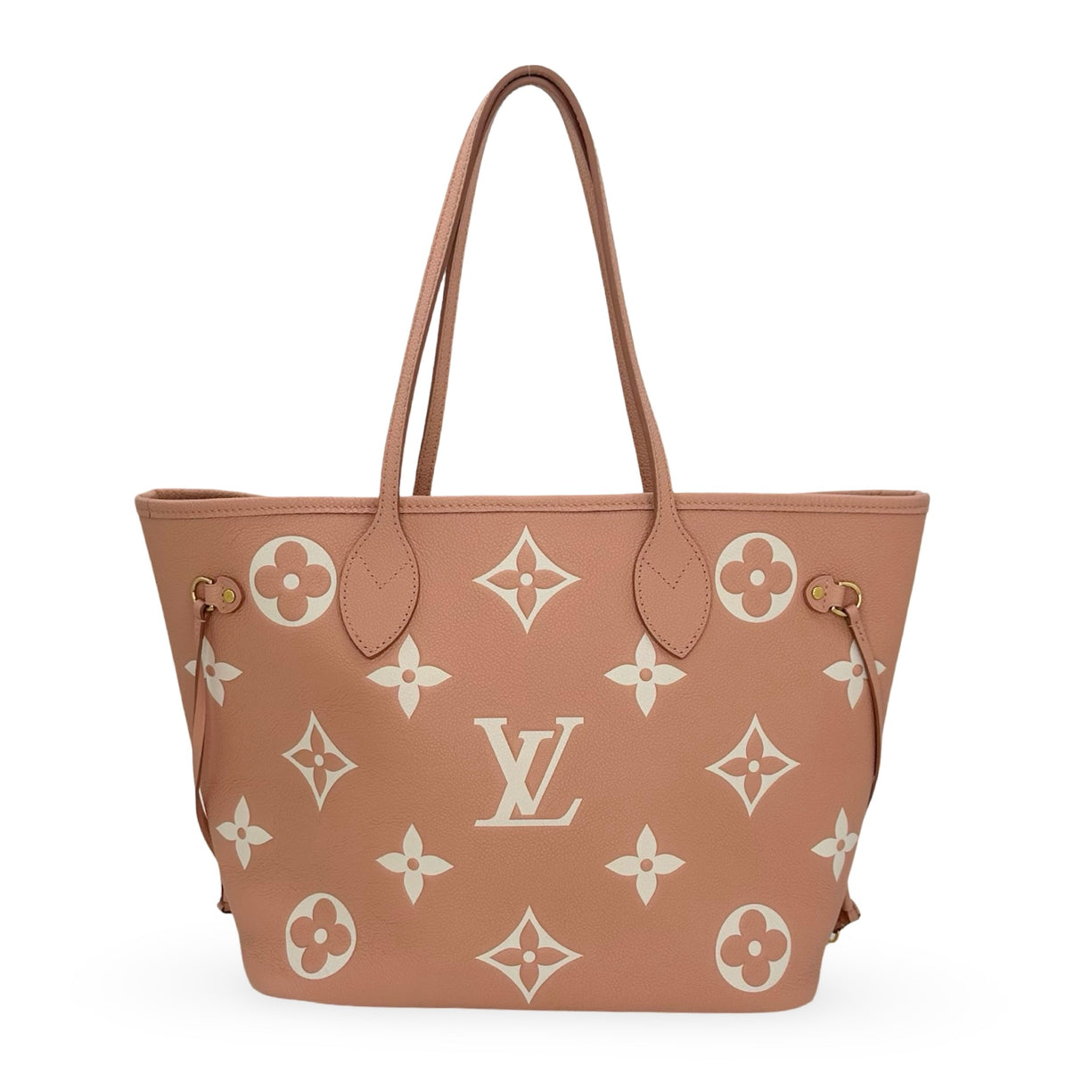 LOUIS VUITTON: Bicolor Monogram Empreinte Neverfull MM