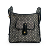 LOUIS VUITTON: Denim Monogram Mary Kate Mini Lin Messenger
