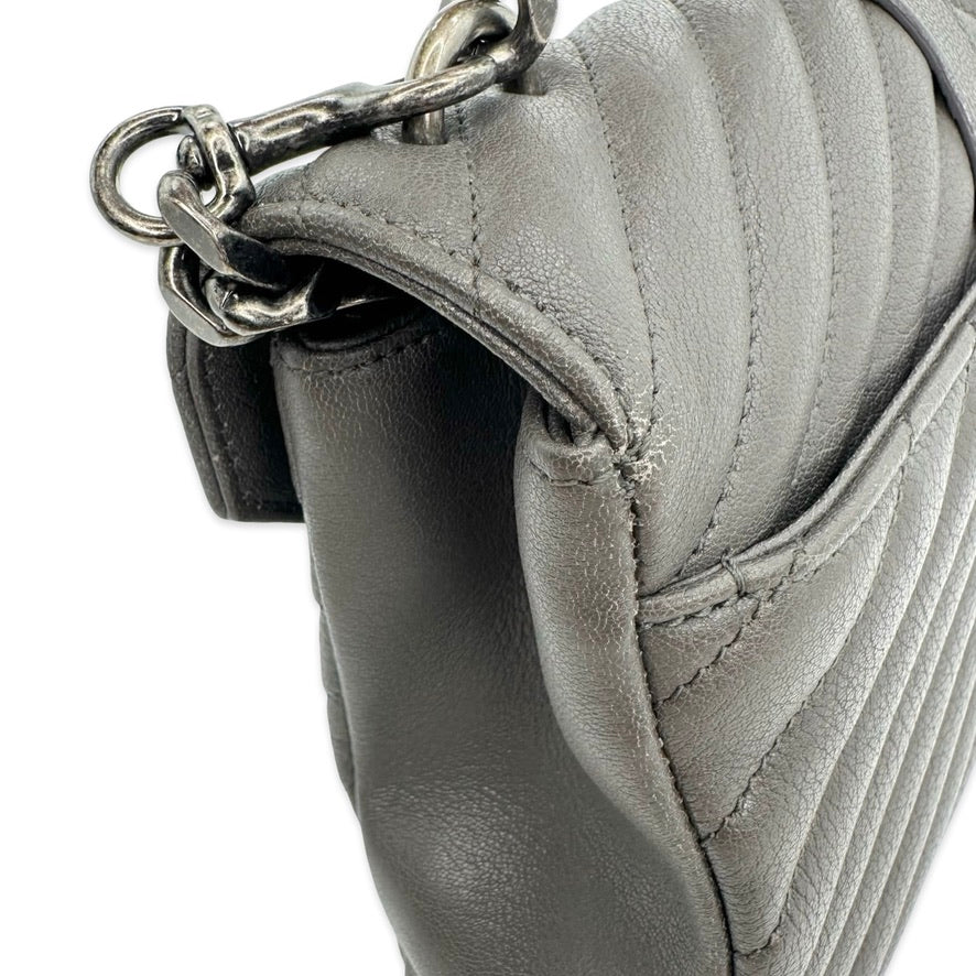 Quilted Calfskin Medium College Chain Bag