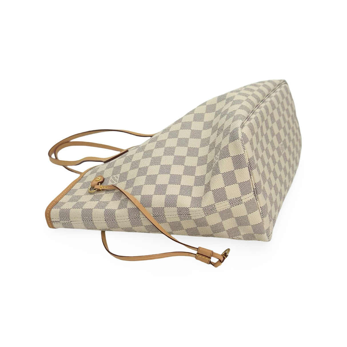 LOUIS VUITTON: Damier Azur Neverfull MM