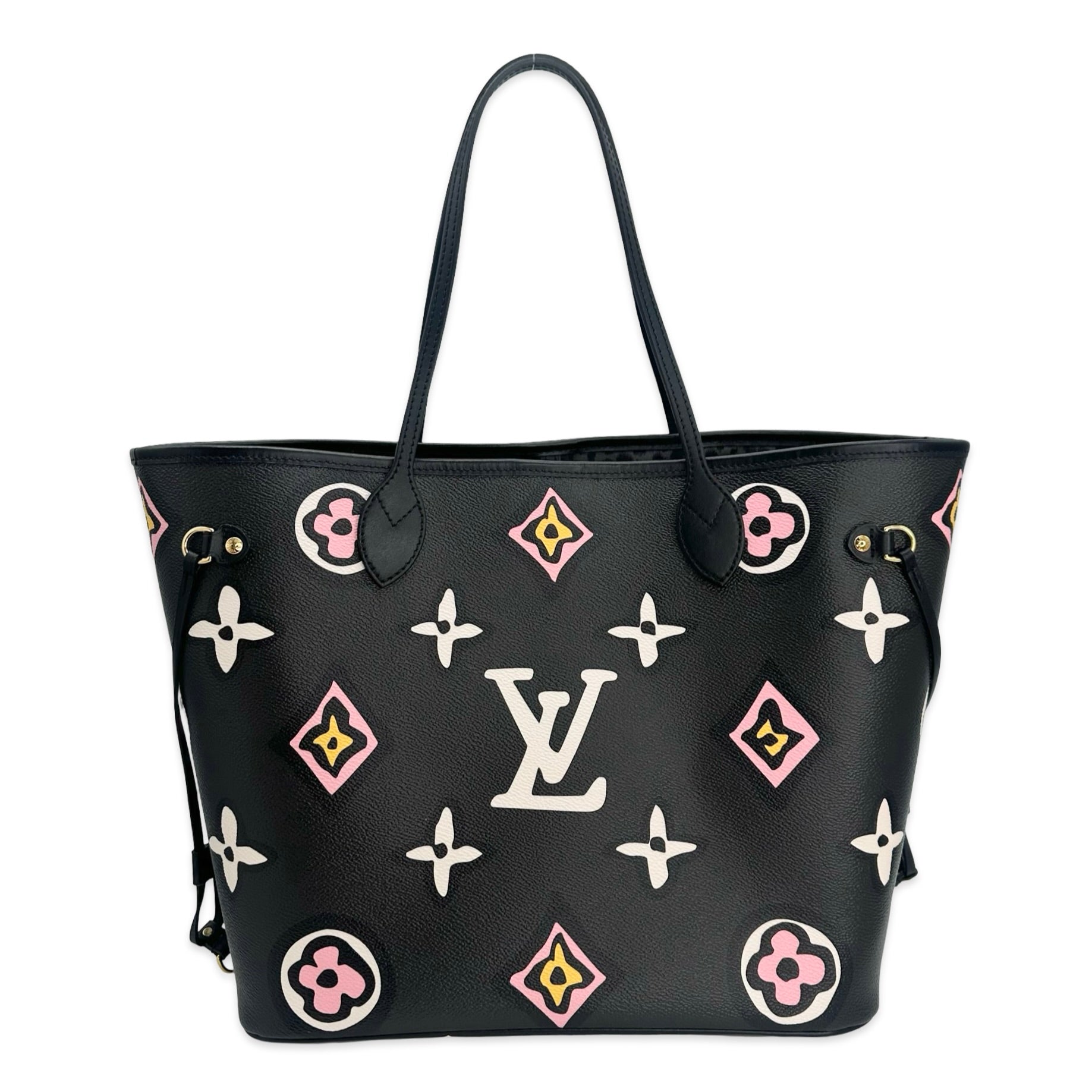 LOUIS VUITTON: Monogram Giant Wild at Heart Neverfull MM