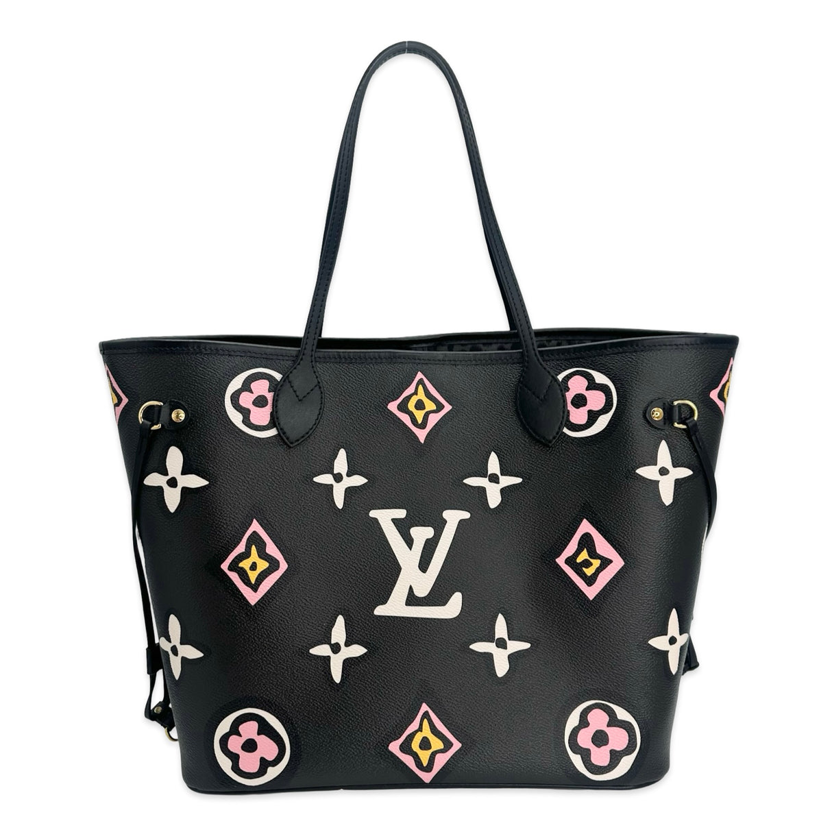 LOUIS VUITTON: Monogram Giant Wild at Heart Neverfull MM