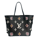 LOUIS VUITTON: Monogram Giant Wild at Heart Neverfull MM