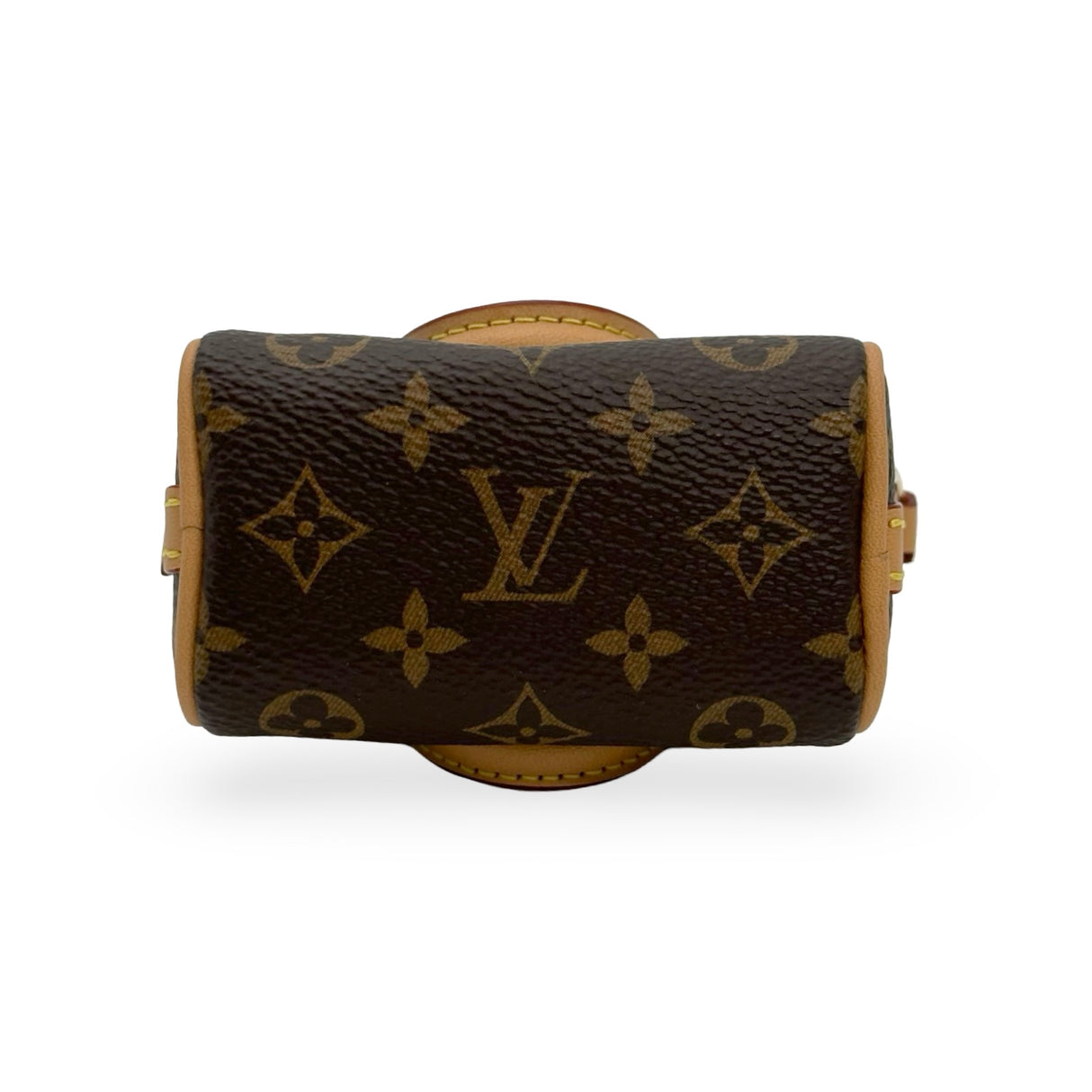 LOUIS VUITTON: Monogram Micro Speedy Bag Charm