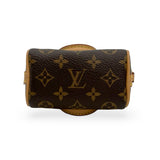 LOUIS VUITTON: Monogram Micro Speedy Bag Charm