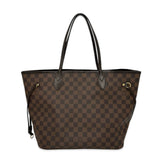 LOUIS VUITTON: Damier Ebene Neverfull MM