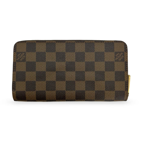 LOUIS VUITTON: Damier Ebene Zippy Wallet