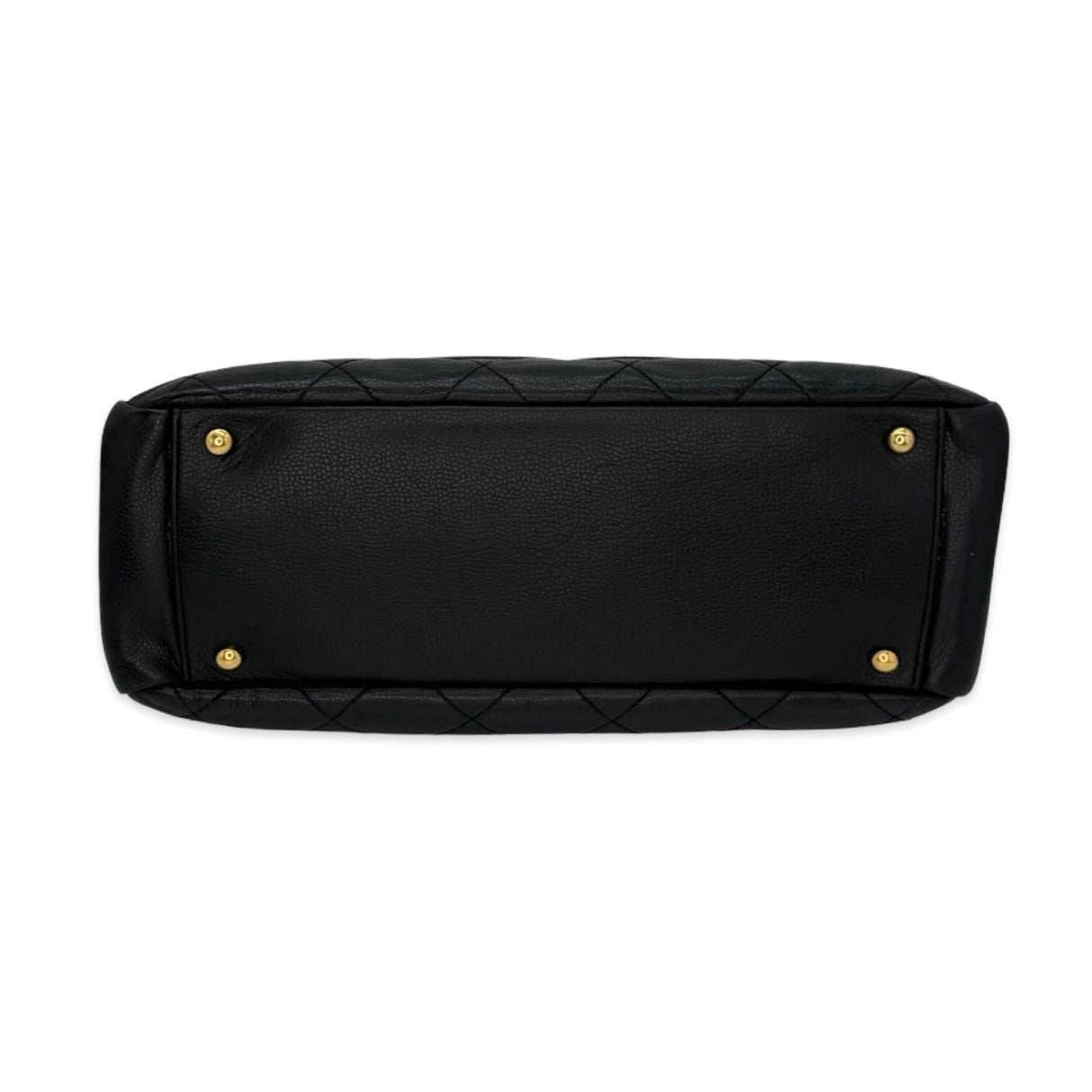 CHANEL: Quilted Caviar Timeless CC Soft Shopper