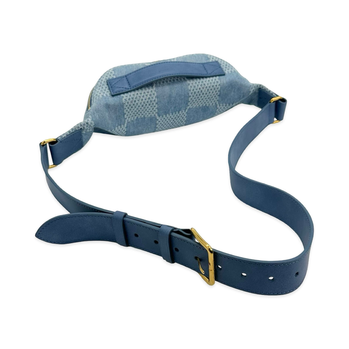 LOUIS VUITTON: Damier Denim Rush Bumbag