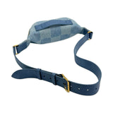 LOUIS VUITTON: Damier Denim Rush Bumbag