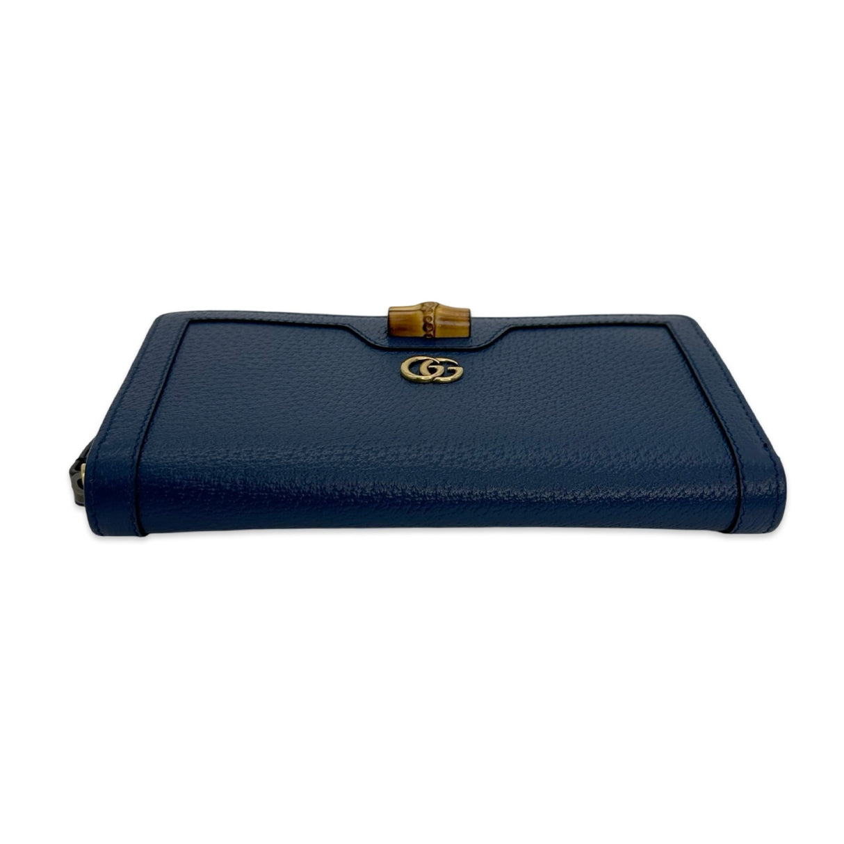 GUCCI: Leather Diana Continental Wallet