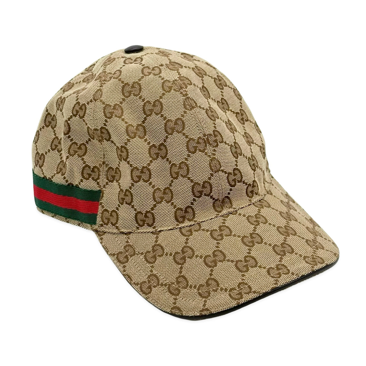 GUCCI: GG Canvas Web Baseball Cap