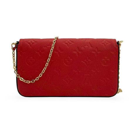 LOUIS VUITTON: Monogram Empreinte Felicie Pochette