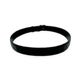 CHANEL: Quilted Lambskin Woven CC Belt