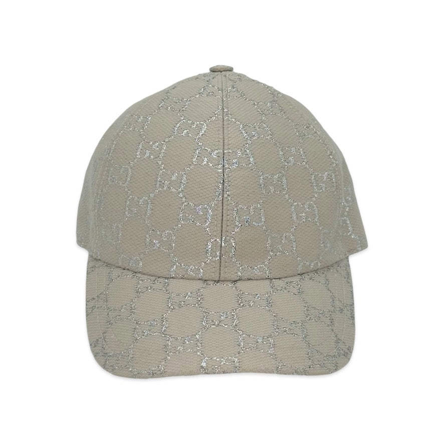 GUCCI: GG Lamé Baseball Cap