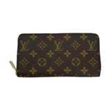 LOUIS VUITTON: Monogram Zippy Wallet
