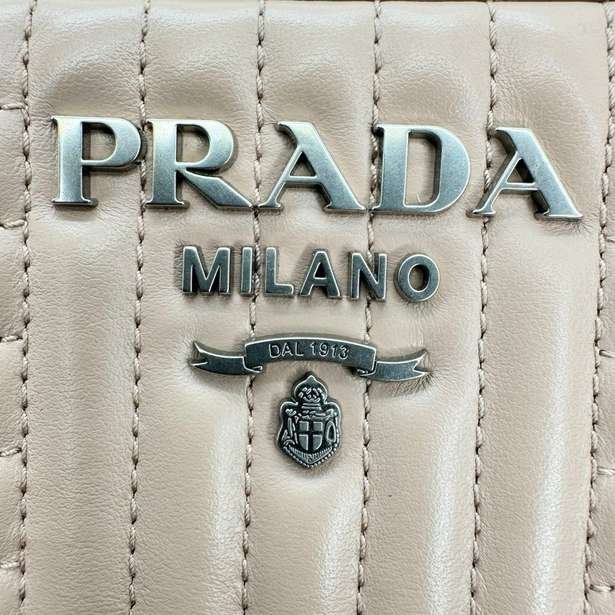 Quilted Calfskin Diagramme Camera Bag