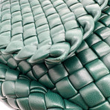 Padded Intreccio Lambskin Cobble Shoulder Bag