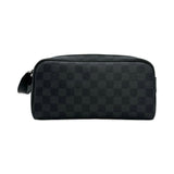 LOUIS VUITTON: Damier Graphite Dopp Kit