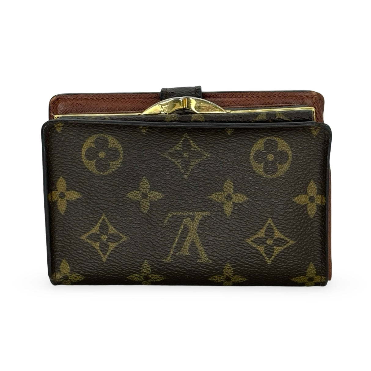 LOUIS VUITTON: Monogram Porte Monnaie Viennois Wallet