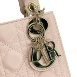 CHRISTIAN DIOR: Cannage Mini Lady Dior