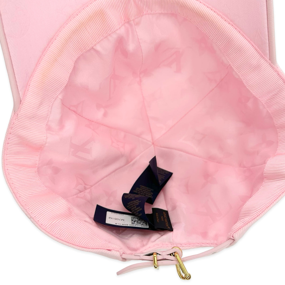 Cotton LV Iconic Baseball Cap