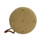 Zucca Raffia Step Out Medium Bucket Bag