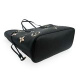 LOUIS VUITTON: Monogram Empreinte Bicolor Neverfull MM