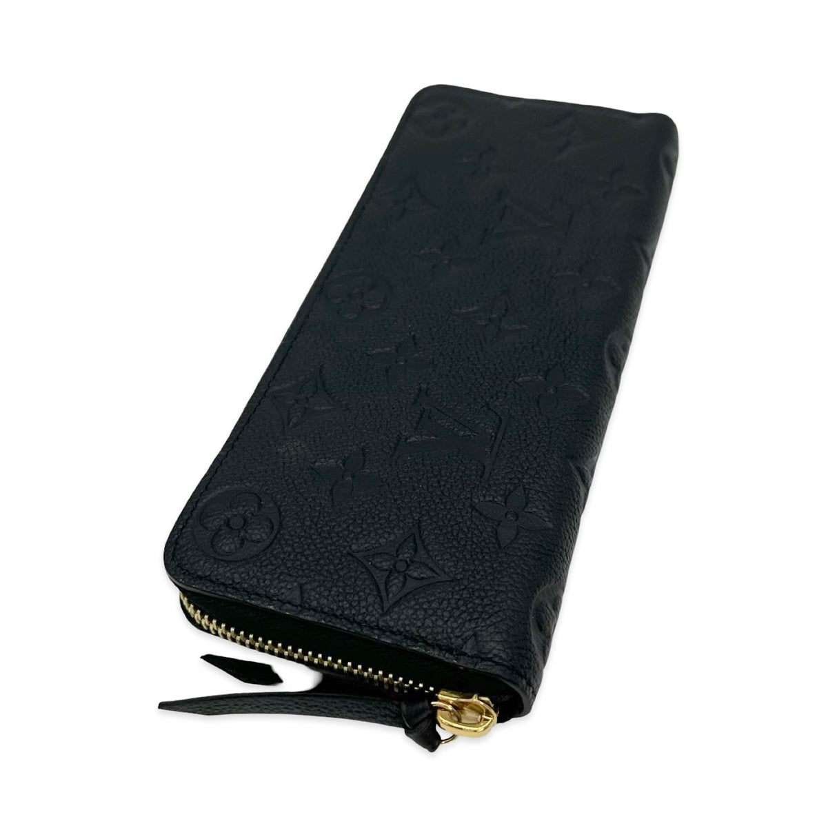 LOUIS VUITTON: Monogram Empreinte Clemence Wallet