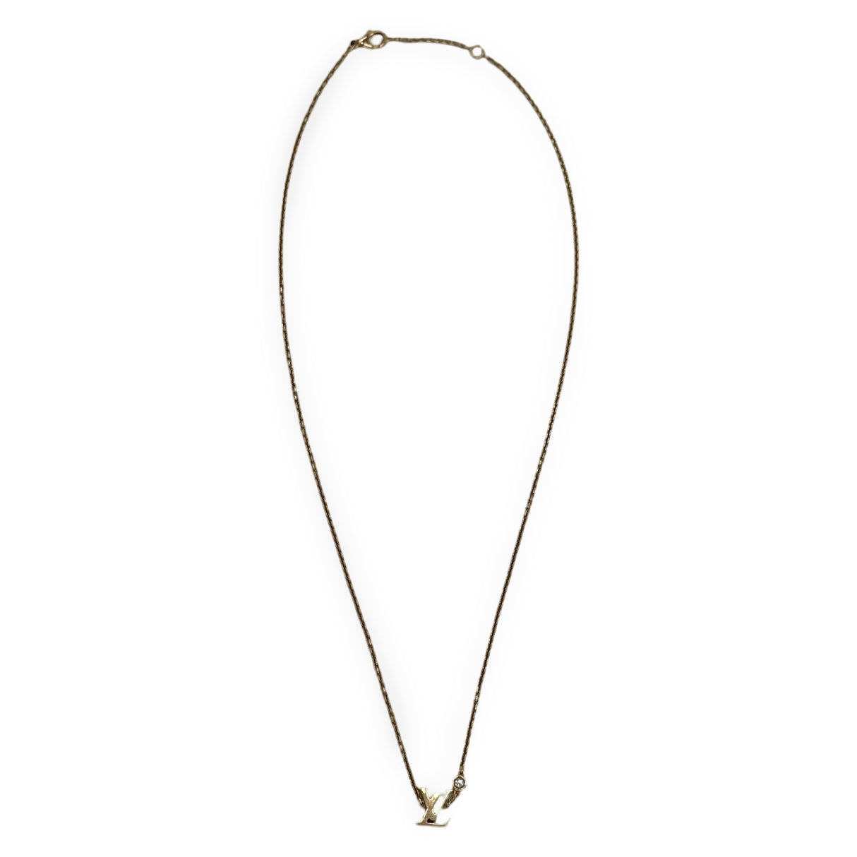 LOUIS VUITTON: Gold Idylle Blossom Diamond Necklace