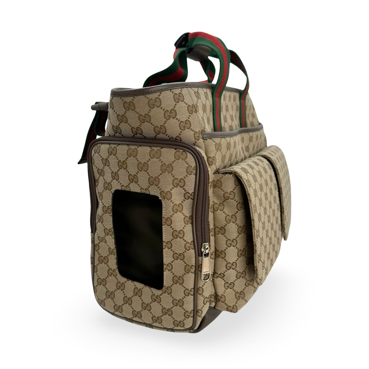 GUCCI: GG Canvas Large Convertible Changing Bag