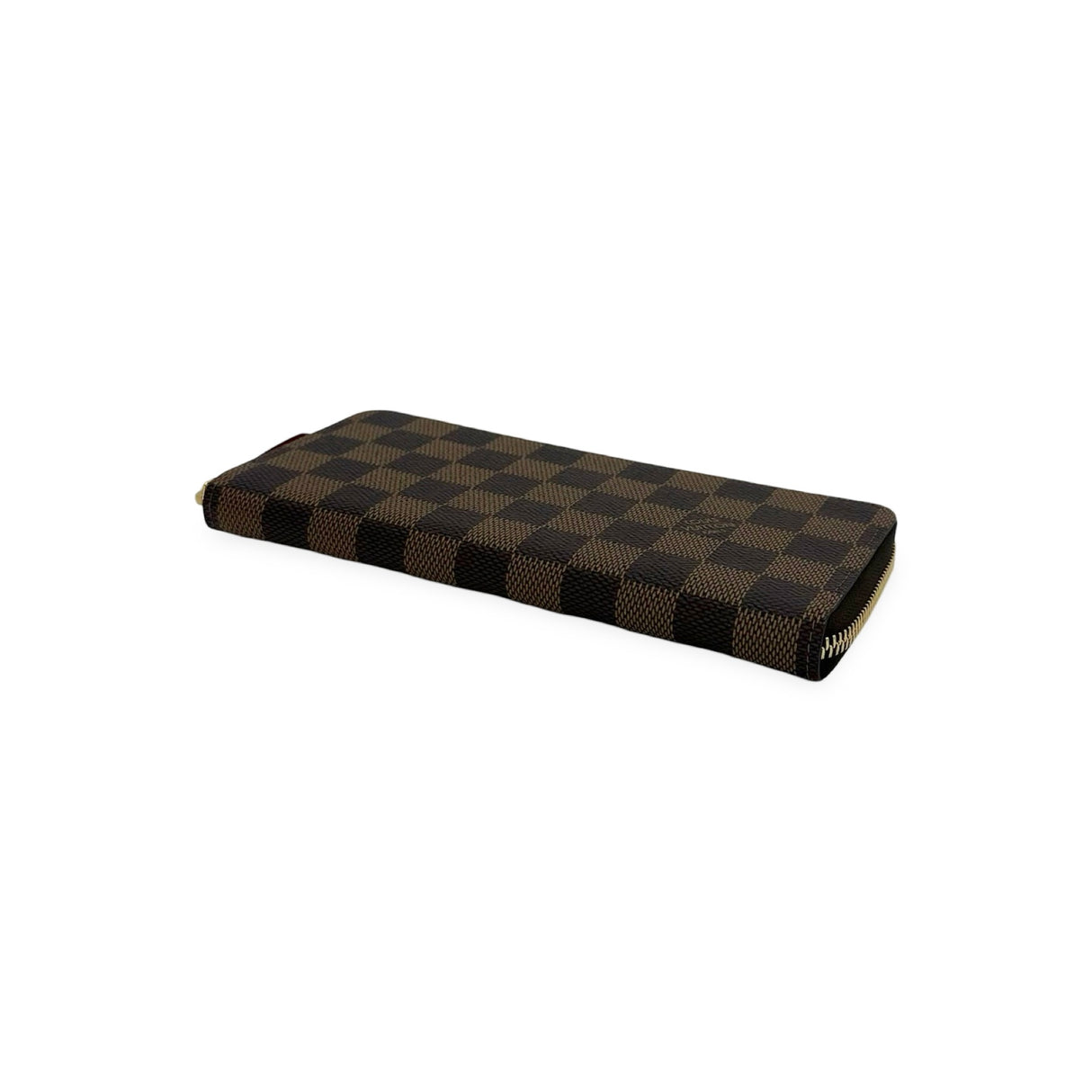 LOUIS VUITTON: Damier Ebene Clemence Wallet