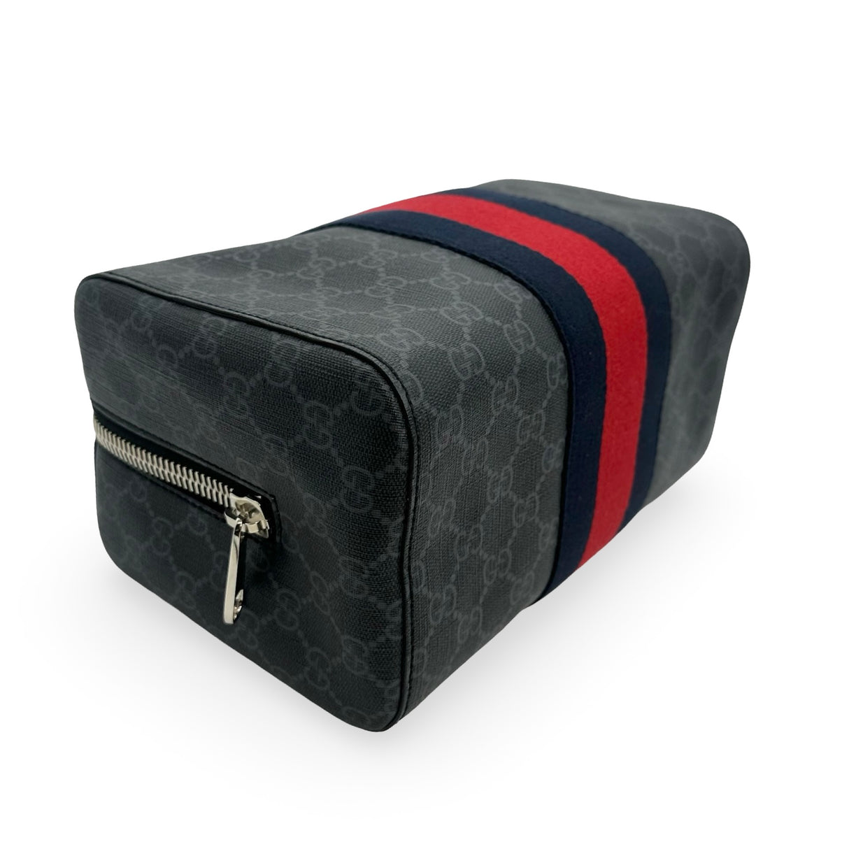 GUCCI: GG Supreme Large Web Toiletry Bag
