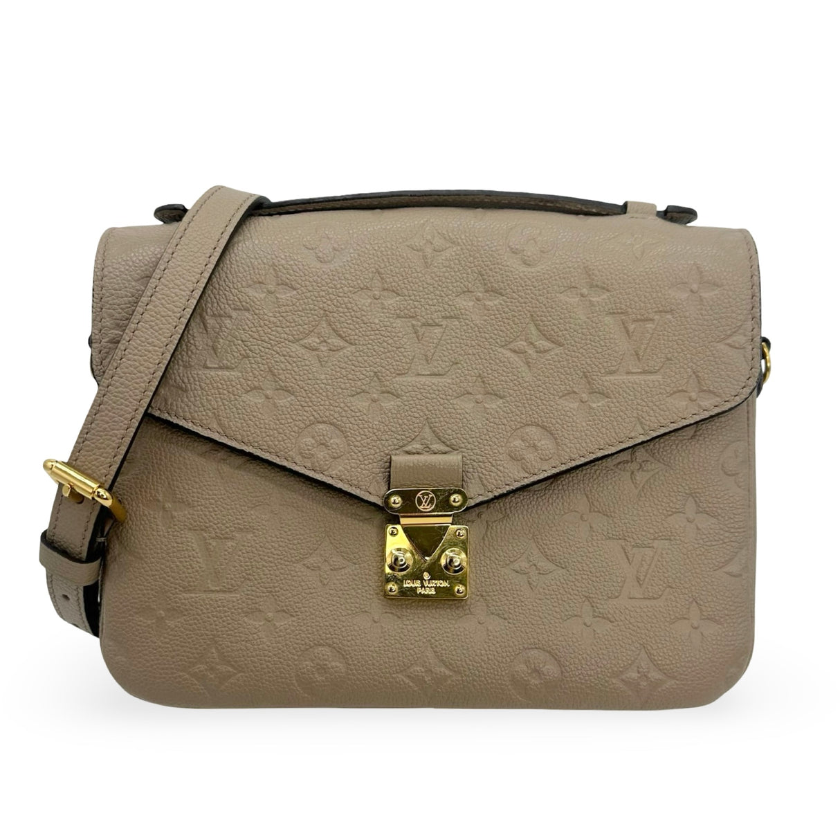 LOUIS VUITTON: Monogram Empreinte Pochette Metis
