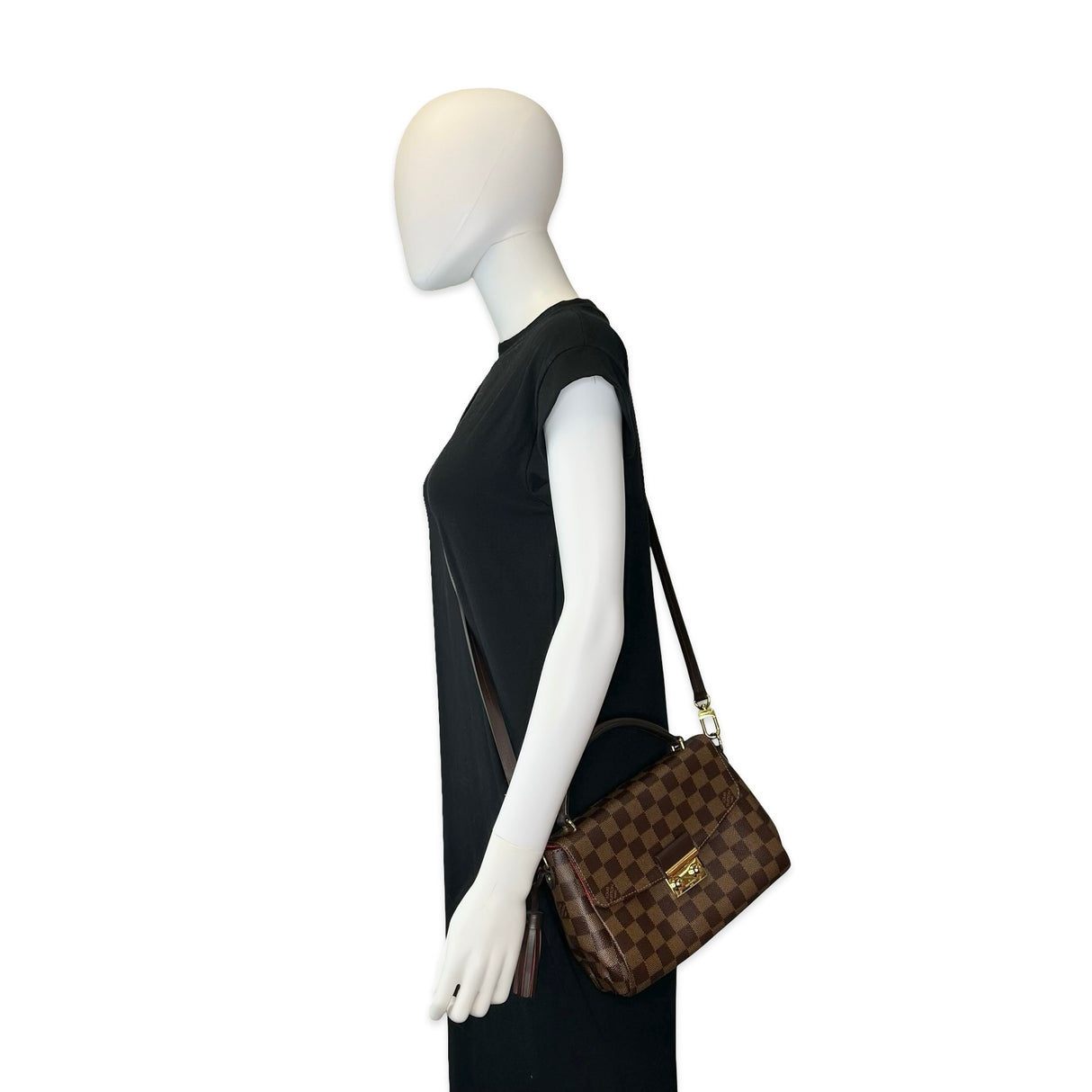 LOUIS VUITTON: Damier Ebene Croisette