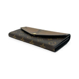 LOUIS VUITTON: Monogram Reverse Sarah Wallet