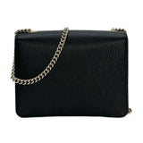 Grained Calfskin Interlocking G Chain Bag