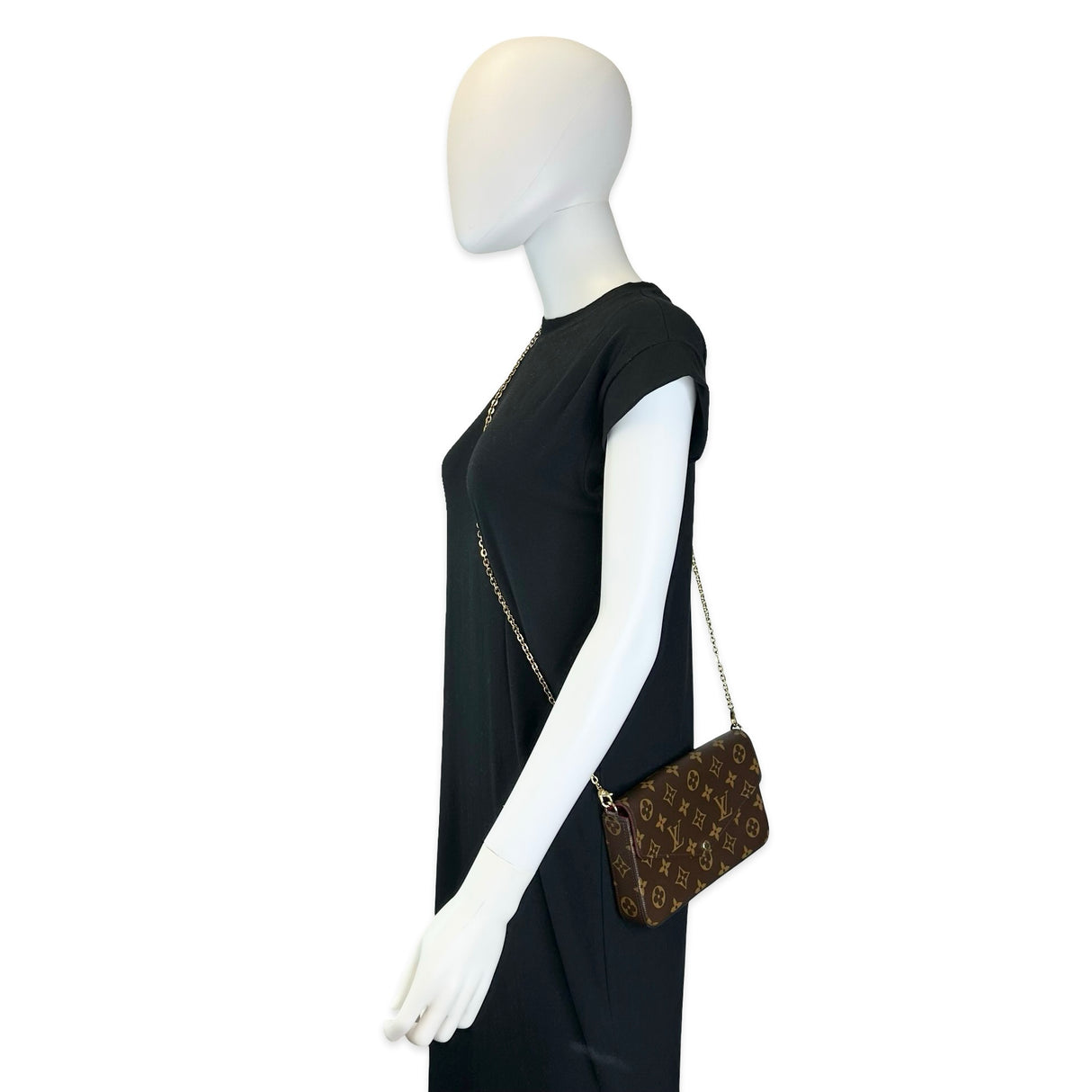 LOUIS VUITTON: Monogram Felicie Pochette