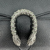 GUCCI: Leather Small Crystal Chain Shoulder Bag
