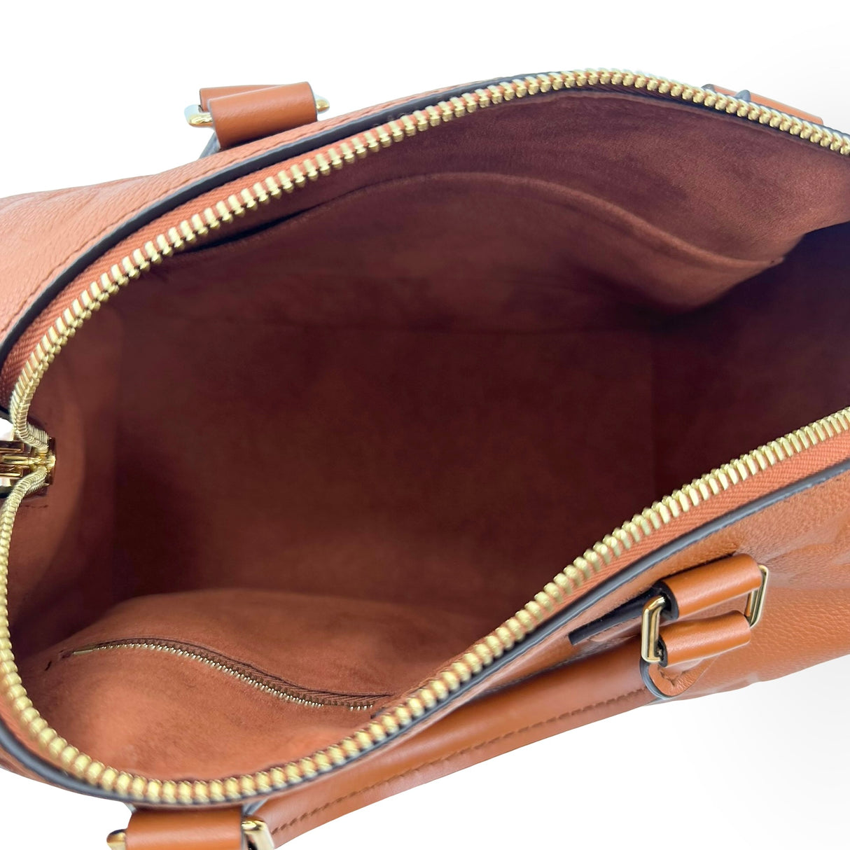 LOUIS VUITTON: Monogram Empreinte Speedy Bandouliere 25