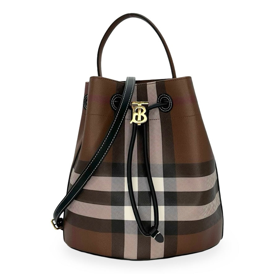 BURBERRY: Small TB Bucket Bag