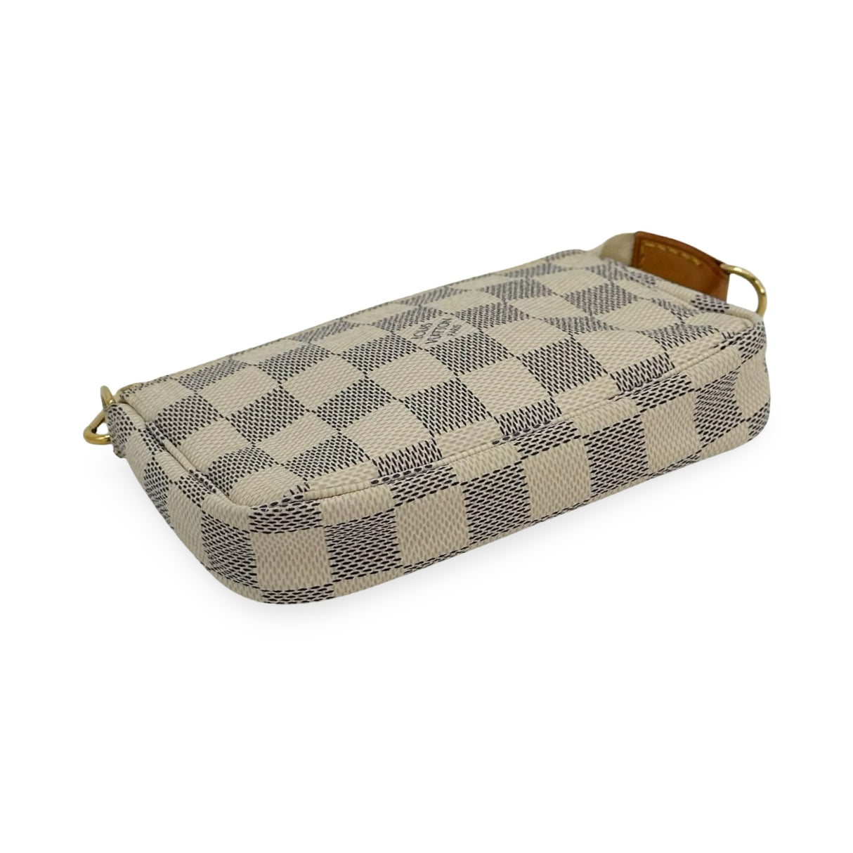 LOUIS VUITTON: Damier Azur Mini Pochette Accessoires