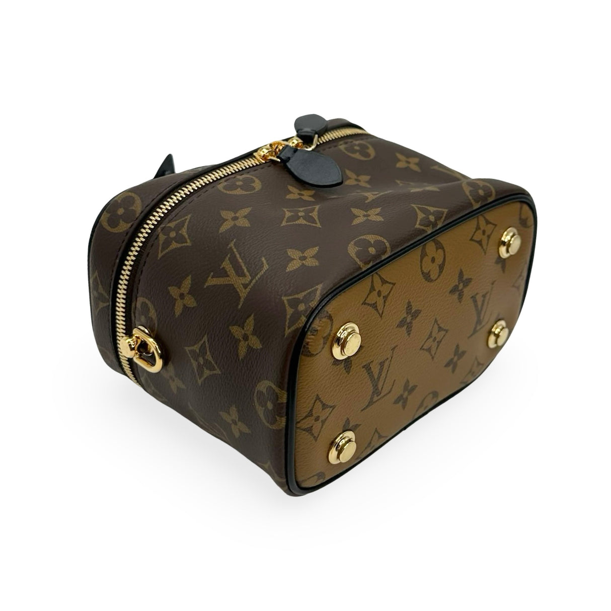 LOUIS VUITTON: Monogram Reverse Vanity PM