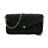LOUIS VUITTON: Monogram Empreinte Felicie Pochette
