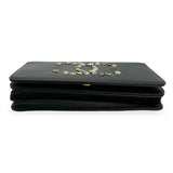 CHANEL: Lambskin CC Lucky Charms Classic Wallet on a Chain