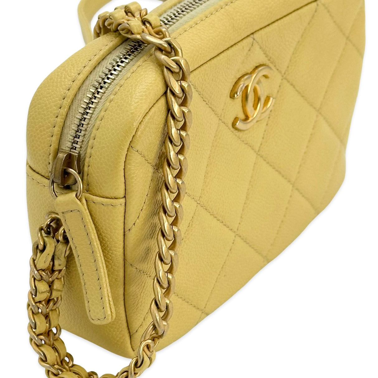 Quilted Caviar Melody Small Camera Bag