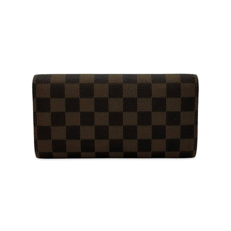 LOUIS VUITTON: Damier Ebene Portefeuille Sarah Wallet