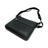 Perforated Embossed Messenger Bag