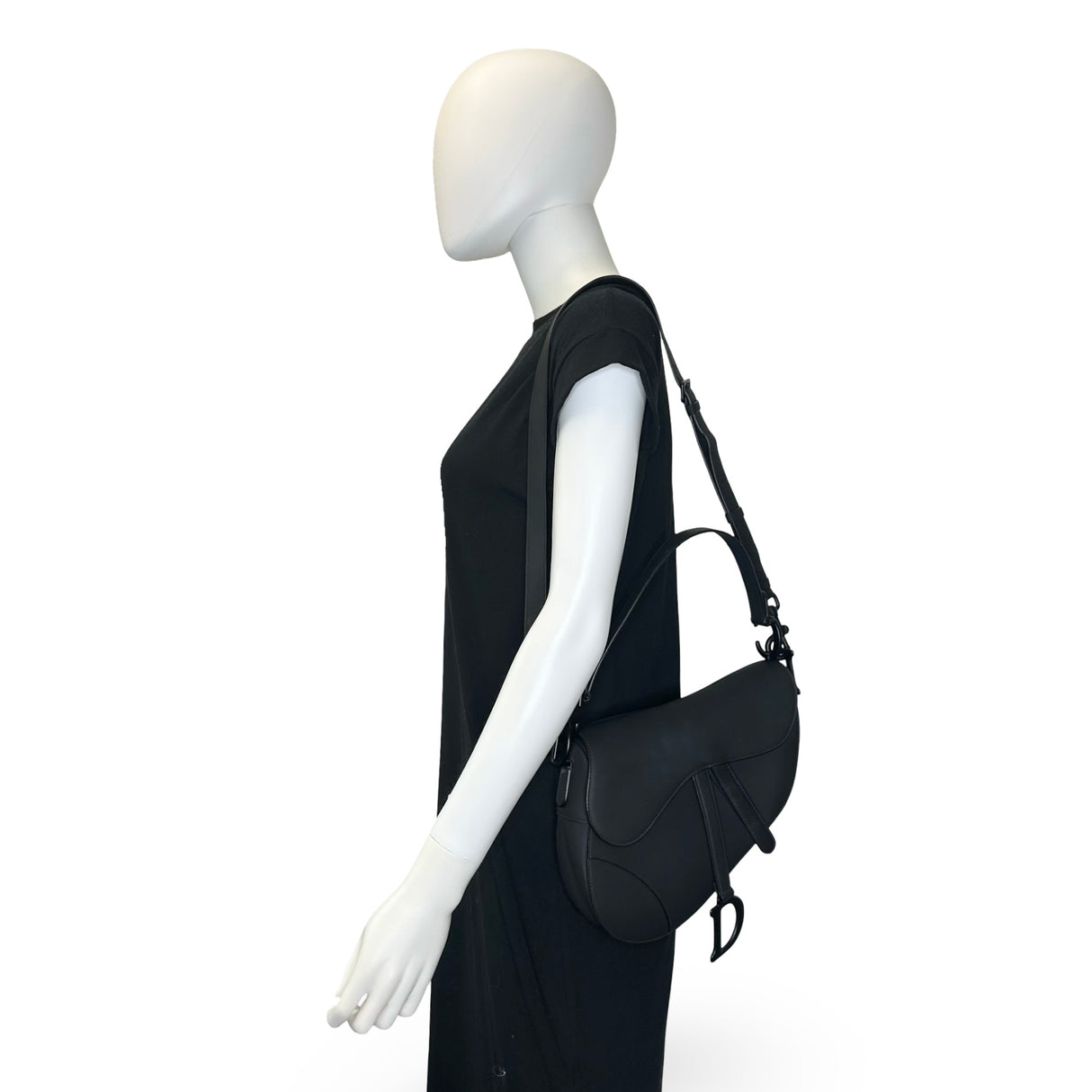 CHRISTIAN DIOR: Ultramatte Saddle Bag